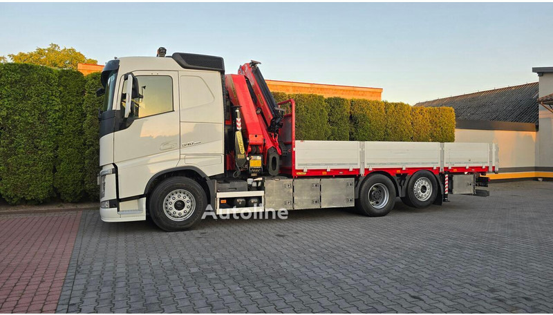 Volvo FH 540 - Flatbed+crane 6x2 - Camión caja abierta, Camión grúa: foto 3 Volvo FH 540 - Flatbed+crane 6x2 - Camión caja abierta, Camión grúa: foto 3