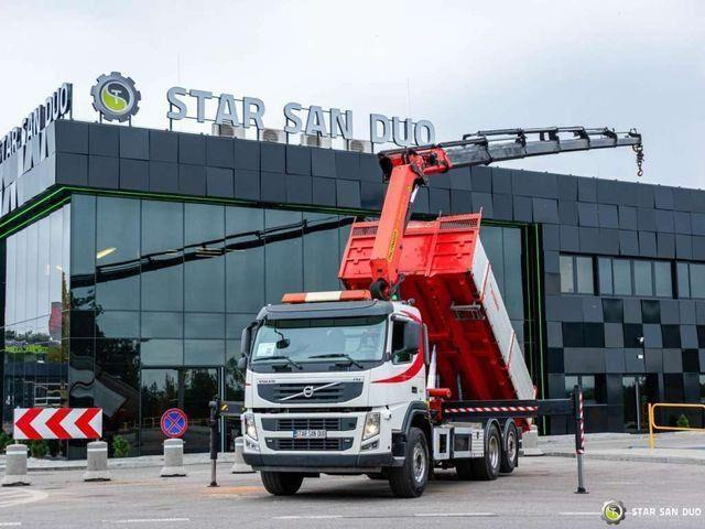 Volvo FM 410 6x2 PALFINGER PK 26002 EH Crane Tipper - Camión volquete, Camión grúa: foto 4 Volvo FM 410 6x2 PALFINGER PK 26002 EH Crane Tipper - Camión volquete, Camión grúa: foto 4