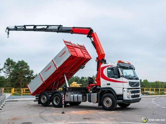 Volvo FM 410 6x2 PALFINGER PK 26002 EH Crane Tipper - Camión volquete, Camión grúa: foto 2 Volvo FM 410 6x2 PALFINGER PK 26002 EH Crane Tipper - Camión volquete, Camión grúa: foto 2