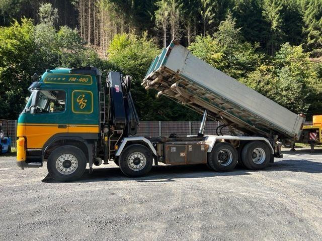 Volvo FM 480 + HIAB X-HIPRO 262 EP-5 - Camión volquete, Camión grúa: foto 2 Volvo FM 480 + HIAB X-HIPRO 262 EP-5 - Camión volquete, Camión grúa: foto 2