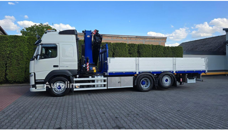 Volvo FM 500 - Flatbed+crane 6x2 - Camión caja abierta, Camión grúa: foto 3 Volvo FM 500 - Flatbed+crane 6x2 - Camión caja abierta, Camión grúa: foto 3