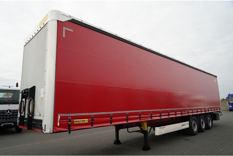 Wielton FIRANKA STANDARD / MULDA DO STALI - 9 M / OŚ PODNOSZONA / SAF - Semirremolque lona: foto 2 Wielton FIRANKA STANDARD / MULDA DO STALI - 9 M / OŚ PODNOSZONA / SAF - Semirremolque lona: foto 2