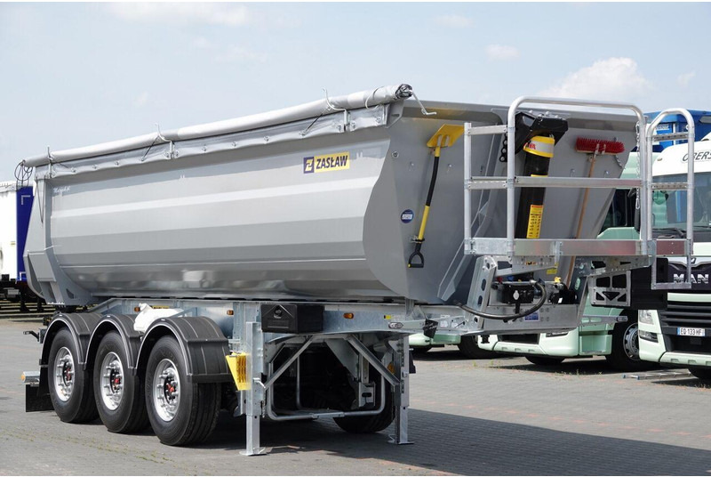 ZASŁAW WYWROTKA 28 m3 / FABRYCZNIE NOWA / STALOWA / RYNNA WANNA HP / OŚ - Semirremolque volquete: foto 1 ZASŁAW WYWROTKA 28 m3 / FABRYCZNIE NOWA / STALOWA / RYNNA WANNA HP / OŚ - Semirremolque volquete: foto 1