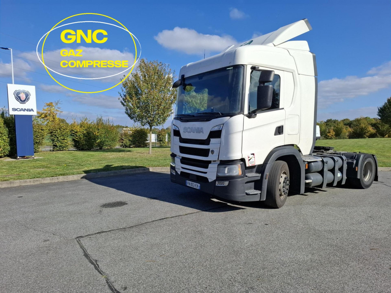 SCANIA SCANIA G410 A4x2 GNC - Cabeza tractora: foto 1 SCANIA SCANIA G410 A4x2 GNC - Cabeza tractora: foto 1