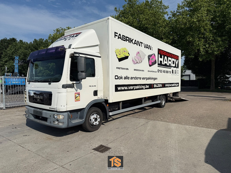 MAN TGL 12.210 EURO 5 - AUTOMATIC - LADEBORDWAND - BELGIUM TRUCK - TOP! - Camión caja cerrada: foto 1 MAN TGL 12.210 EURO 5 - AUTOMATIC - LADEBORDWAND - BELGIUM TRUCK - TOP! - Camión caja cerrada: foto 1
