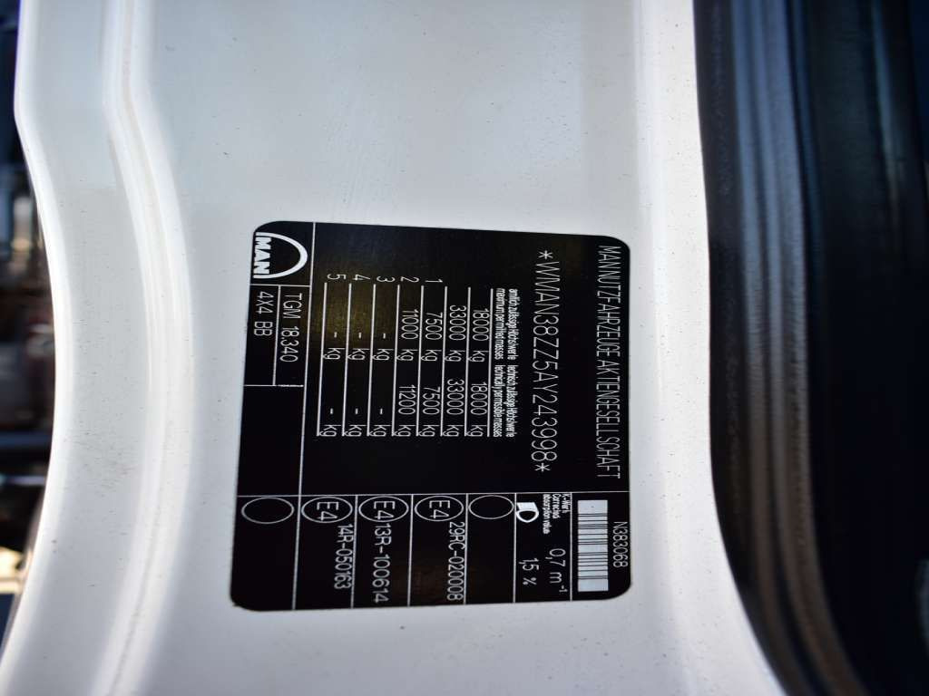 MAN TGM 18.340 4x4 PALFINGER PK 18002 CRANE WINCH MAN TGM 18.340 4x4 PALFINGER PK 18002 CRANE WINCH - Camión grúa, Camión caja abierta: foto 3 MAN TGM 18.340 4x4 PALFINGER PK 18002 CRANE WINCH MAN TGM 18.340 4x4 PALFINGER PK 18002 CRANE WINCH - Camión grúa, Camión caja abierta: foto 3