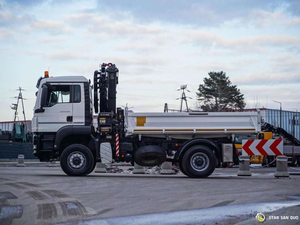 Camión grúa, Camión volquete MAN  TGS 18.360 4x4 HIAB 144 E-4 Crane Kipper MAN  TGS 18.360 4x4 HIAB 144 E-4 Crane Kipper: foto 16