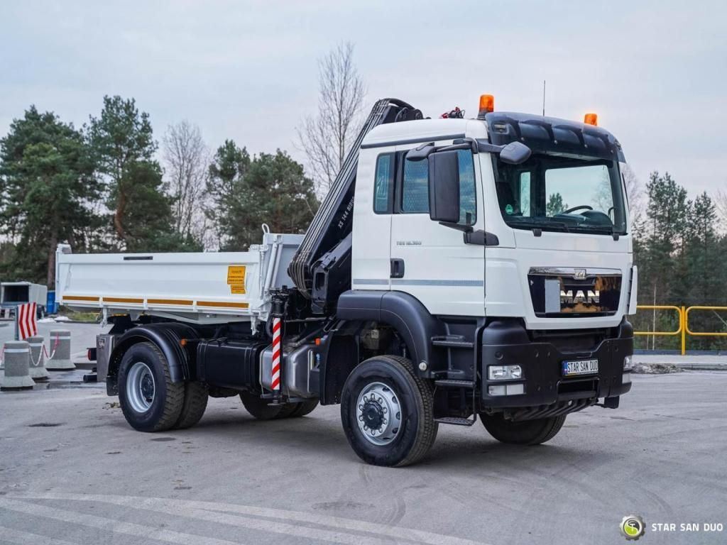 MAN TGS 18.360 4x4 HIAB 144 E-4 Crane Kipper - Camión volquete: foto 2 MAN TGS 18.360 4x4 HIAB 144 E-4 Crane Kipper - Camión volquete: foto 2