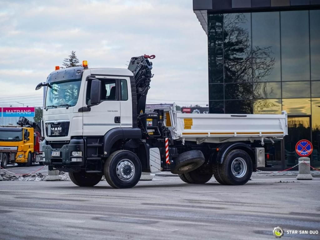 MAN TGS 18.360 4x4 HIAB 144 E-4 Crane Kipper - Camión volquete: foto 5 MAN TGS 18.360 4x4 HIAB 144 E-4 Crane Kipper - Camión volquete: foto 5