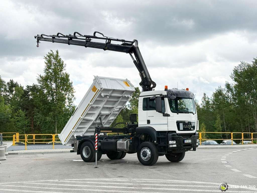 MAN TGS 18.360 4x4 HIAB 144 E-4 Crane Kipper - Camión volquete: foto 2 MAN TGS 18.360 4x4 HIAB 144 E-4 Crane Kipper - Camión volquete: foto 2