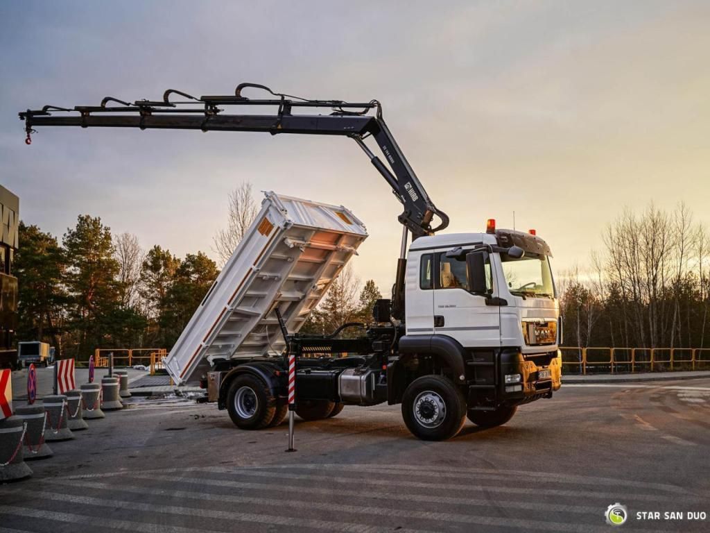 MAN TGS 18.360 4x4 HIAB 144 E-4 Crane Kipper - Camión volquete: foto 3 MAN TGS 18.360 4x4 HIAB 144 E-4 Crane Kipper - Camión volquete: foto 3