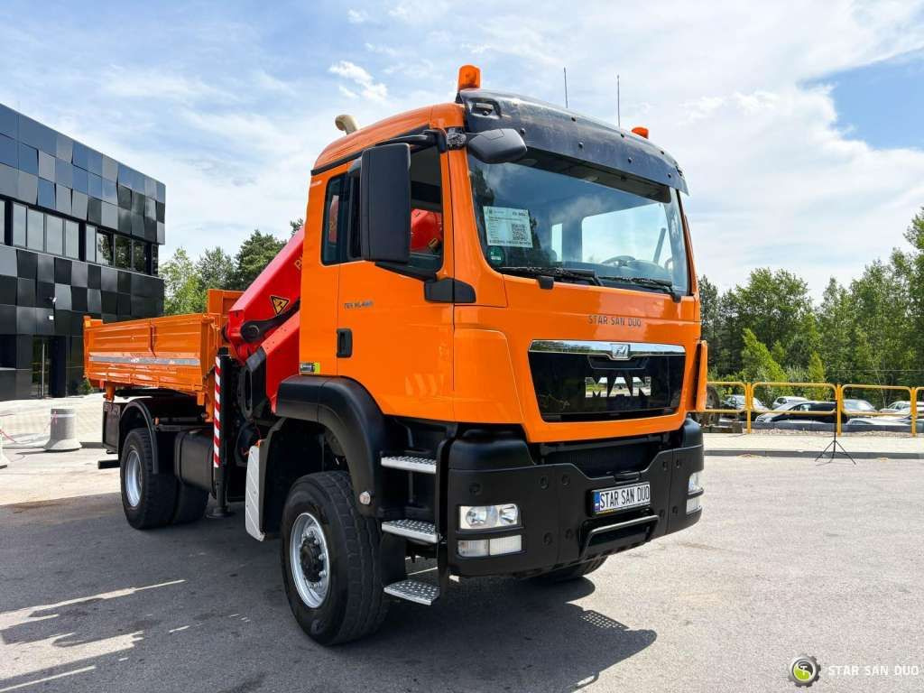 MAN TGS 18.480 4x4 PALFINGER PK 22002 Crane Kipper - Camión grúa: foto 5 MAN TGS 18.480 4x4 PALFINGER PK 22002 Crane Kipper - Camión grúa: foto 5