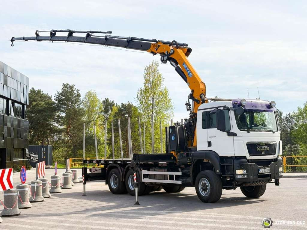 MAN TGS 33.400 6x6 BL EFFER 315/8S HDS Crane 2019 - Camión grúa: foto 2 MAN TGS 33.400 6x6 BL EFFER 315/8S HDS Crane 2019 - Camión grúa: foto 2