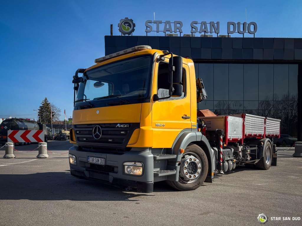 Mercedes-Benz AXOR 1824 4x2 HMF 975 HDS Crane Rotator Kipper Mercedes-Benz AXOR 1824 4x2 HMF 975 HDS Crane Rotator Kipper - Camión volquete: foto 3 Mercedes-Benz AXOR 1824 4x2 HMF 975 HDS Crane Rotator Kipper Mercedes-Benz AXOR 1824 4x2 HMF 975 HDS Crane Rotator Kipper - Camión volquete: foto 3
