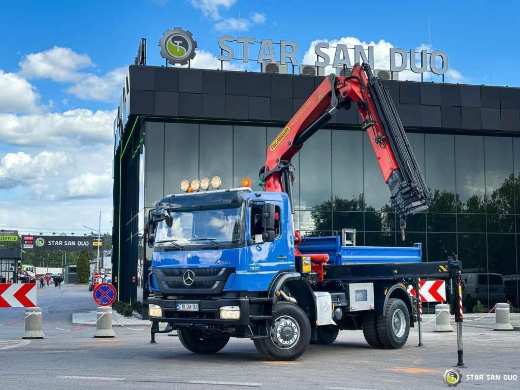 Mercedes-Benz AXOR 1833 4x4 Palfinger PK 22002 EH Crane Winch - Camión volquete: foto 5 Mercedes-Benz AXOR 1833 4x4 Palfinger PK 22002 EH Crane Winch - Camión volquete: foto 5