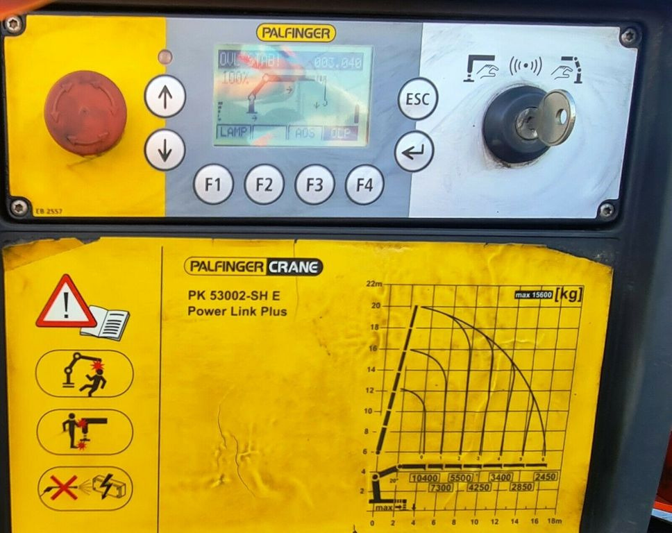 Leasing de Mercedes-Benz Actros 2546 6x2 Palfinger PK 53002 Crane Kran  Mercedes-Benz Actros 2546 6x2 Palfinger PK 53002 Crane Kran: foto 18