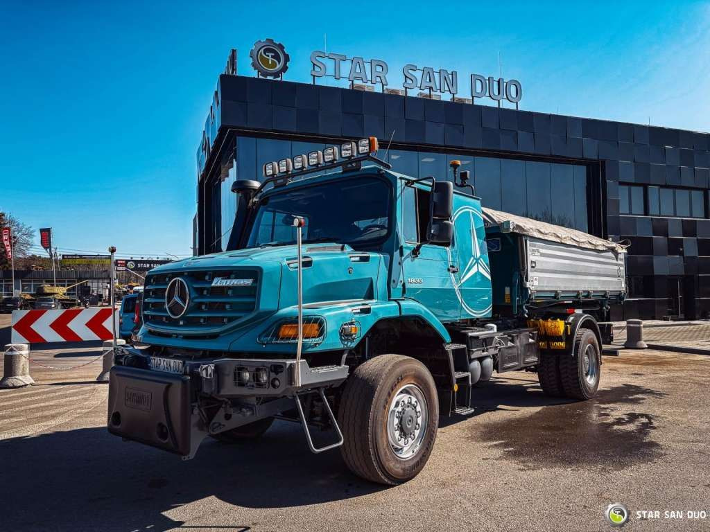 Mercedes-Benz Zetros 1833 4x4 Kipper Camper Chassis - Camión volquete: foto 3 Mercedes-Benz Zetros 1833 4x4 Kipper Camper Chassis - Camión volquete: foto 3