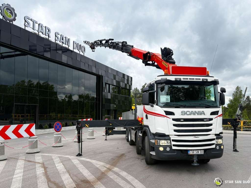 Scania G480 8x2 PALFINGER PK 53002 SH FlyJIB LowMileag - Camión grúa: foto 3 Scania G480 8x2 PALFINGER PK 53002 SH FlyJIB LowMileag - Camión grúa: foto 3