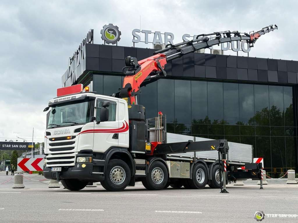 Scania G480 8x2 PALFINGER PK 53002 SH FlyJIB LowMileag - Camión grúa: foto 4 Scania G480 8x2 PALFINGER PK 53002 SH FlyJIB LowMileag - Camión grúa: foto 4