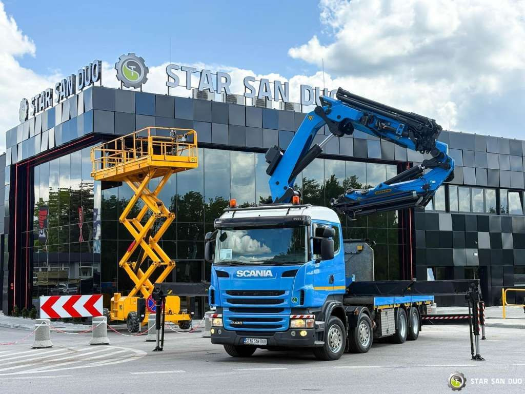 Camión grúa Scania  R440 8x4 Palfinger PK50002 FLY JIB Crane Winch: foto 26