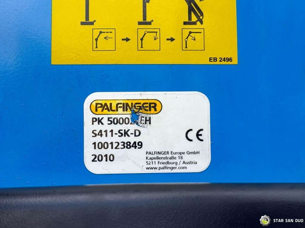 Camión grúa Scania  R440 8x4 Palfinger PK50002 FLY JIB Crane Winch: foto 15