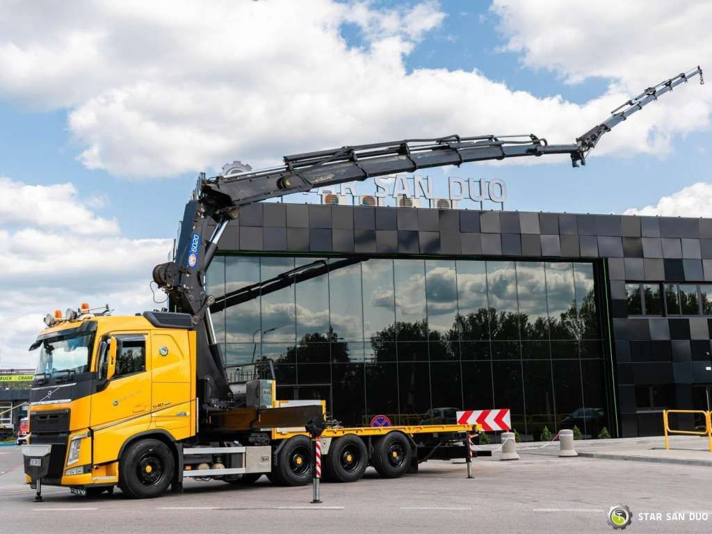 Volvo  FH 540 8x4 HMF 6020 Fly Jib Winch - Camión grúa: foto 4 Volvo  FH 540 8x4 HMF 6020 Fly Jib Winch - Camión grúa: foto 4