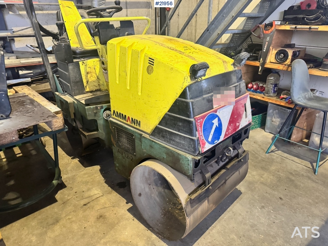 Amman 2009 AMMANN AV12-2 Vals. Rep objekt. - Apisonadora de asfalto: foto 2 Amman 2009 AMMANN AV12-2 Vals. Rep objekt. - Apisonadora de asfalto: foto 2