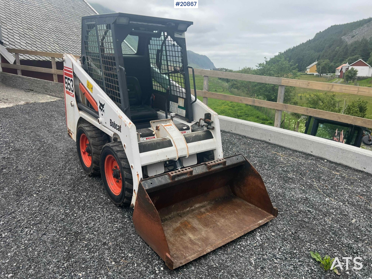 Bobcat 553 - Minicargadora: foto 1 Bobcat 553 - Minicargadora: foto 1