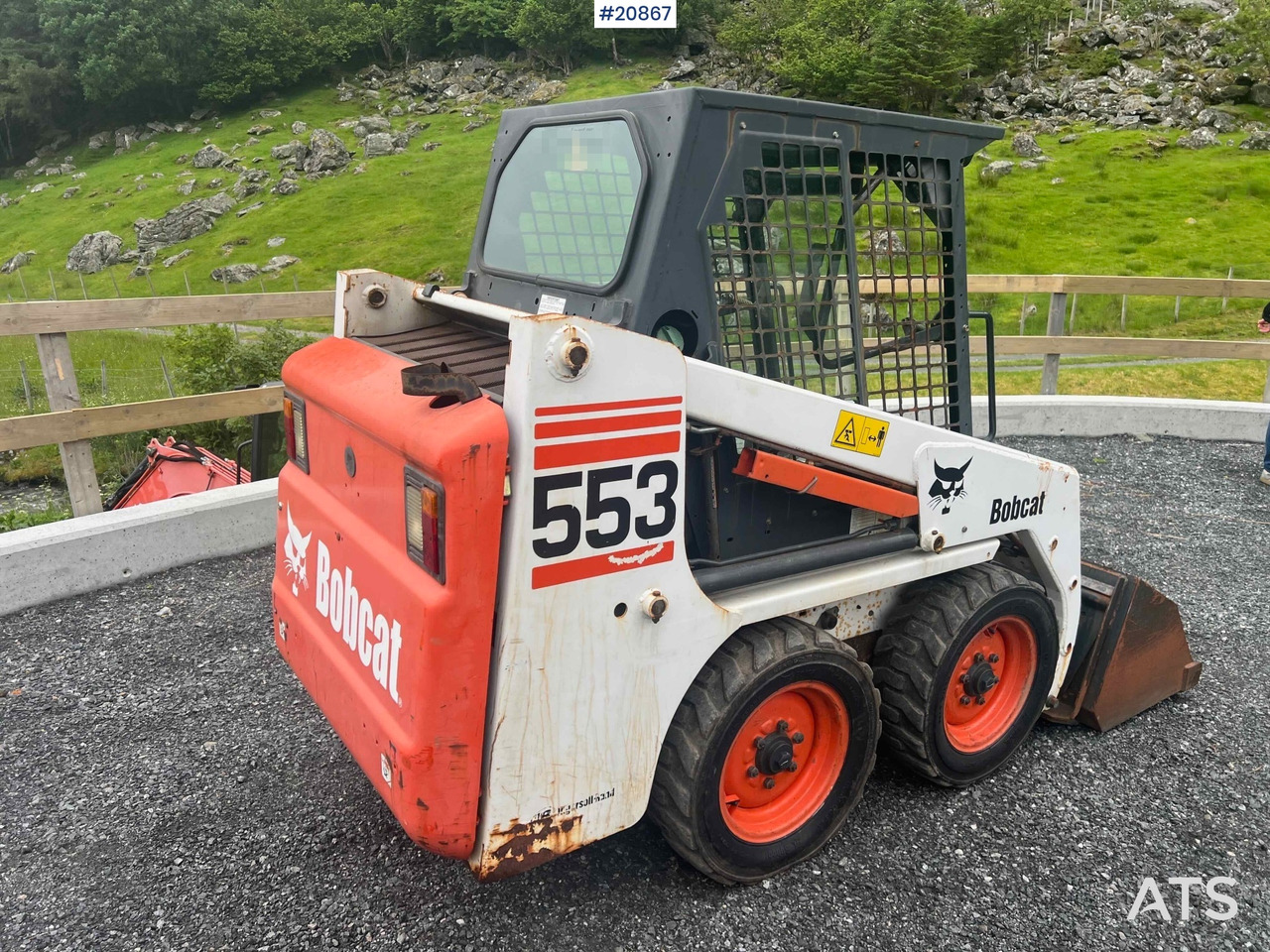 Bobcat 553 - Minicargadora: foto 5 Bobcat 553 - Minicargadora: foto 5