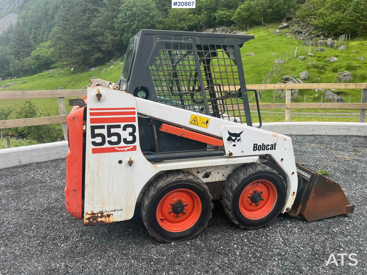 Bobcat 553 - Minicargadora: foto 4 Bobcat 553 - Minicargadora: foto 4