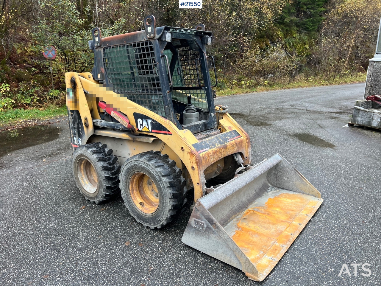CAT 226 Kompaktlaster m/ skuffe - Minicargadora: foto 3 CAT 226 Kompaktlaster m/ skuffe - Minicargadora: foto 3