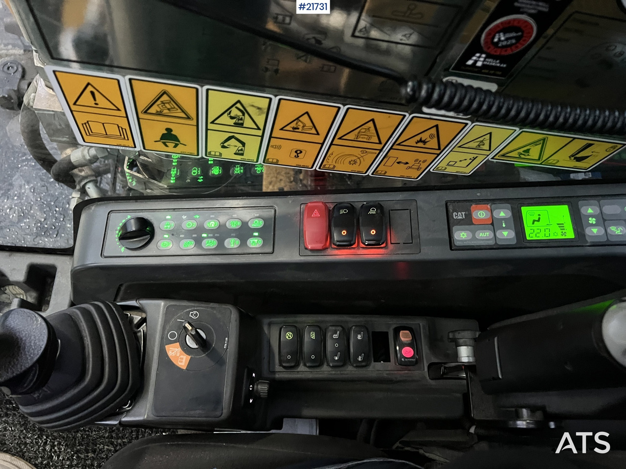 Excavadora de ruedas CAT M318F Hjulmaskin m/ oilquick og tannskuffe: foto 35 Excavadora de ruedas CAT M318F Hjulmaskin m/ oilquick og tannskuffe: foto 35