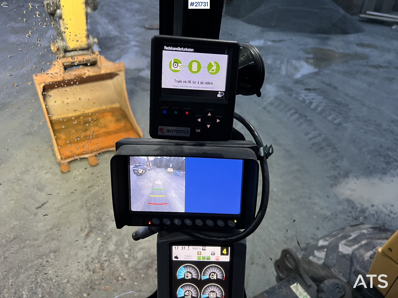 Excavadora de ruedas CAT M318F Hjulmaskin m/ oilquick og tannskuffe: foto 34 Excavadora de ruedas CAT M318F Hjulmaskin m/ oilquick og tannskuffe: foto 34