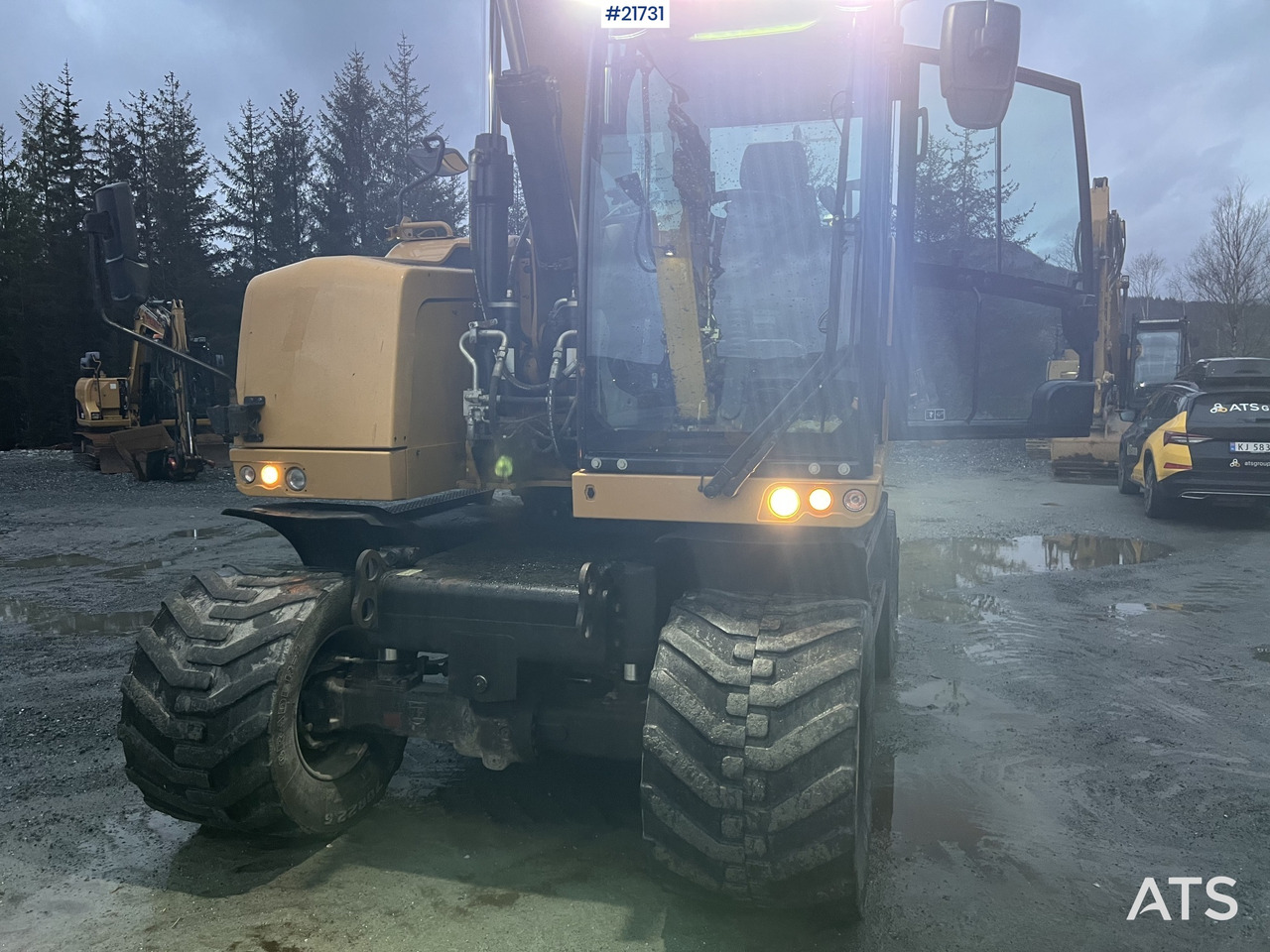 Excavadora de ruedas CAT M318F Hjulmaskin m/ oilquick og tannskuffe: foto 23 Excavadora de ruedas CAT M318F Hjulmaskin m/ oilquick og tannskuffe: foto 23