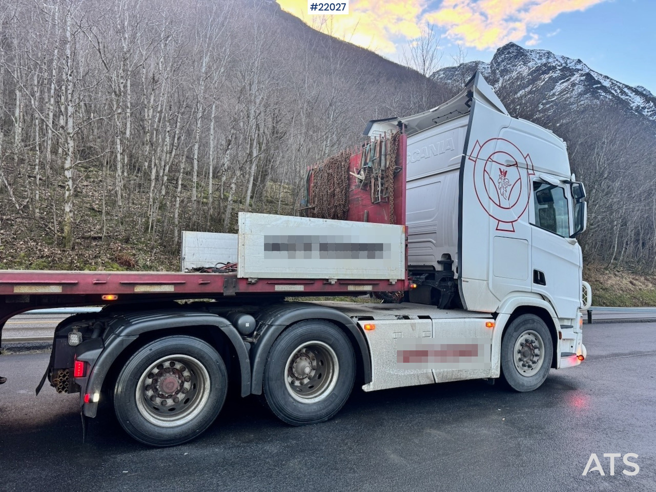 Scania Scania R580 6x2 Trekkvogn - Cabeza tractora: foto 5 Scania Scania R580 6x2 Trekkvogn - Cabeza tractora: foto 5