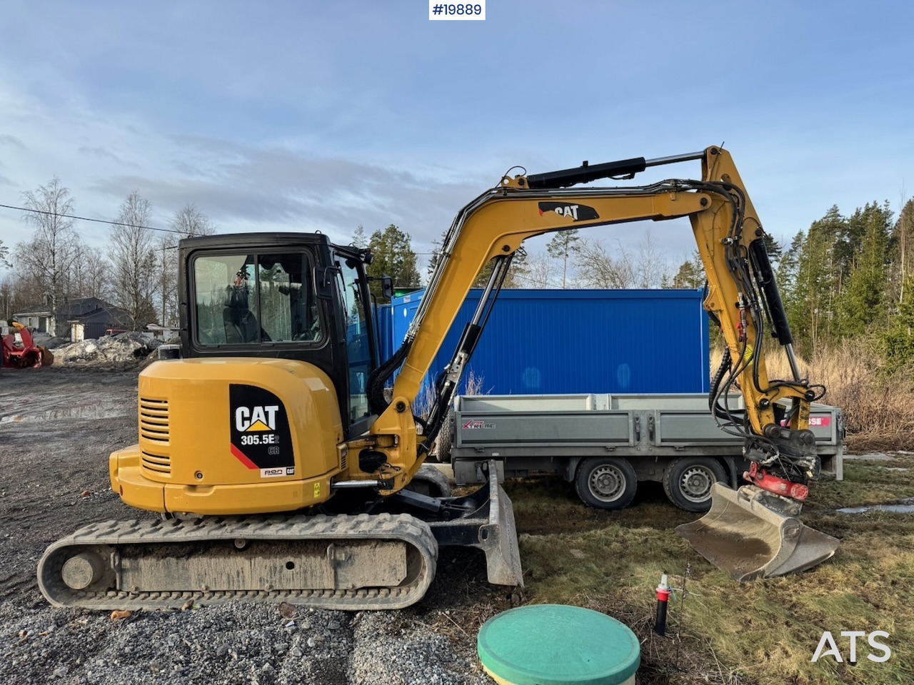 Caterpillar 305.5E2 - Excavadora: foto 2 Caterpillar 305.5E2 - Excavadora: foto 2