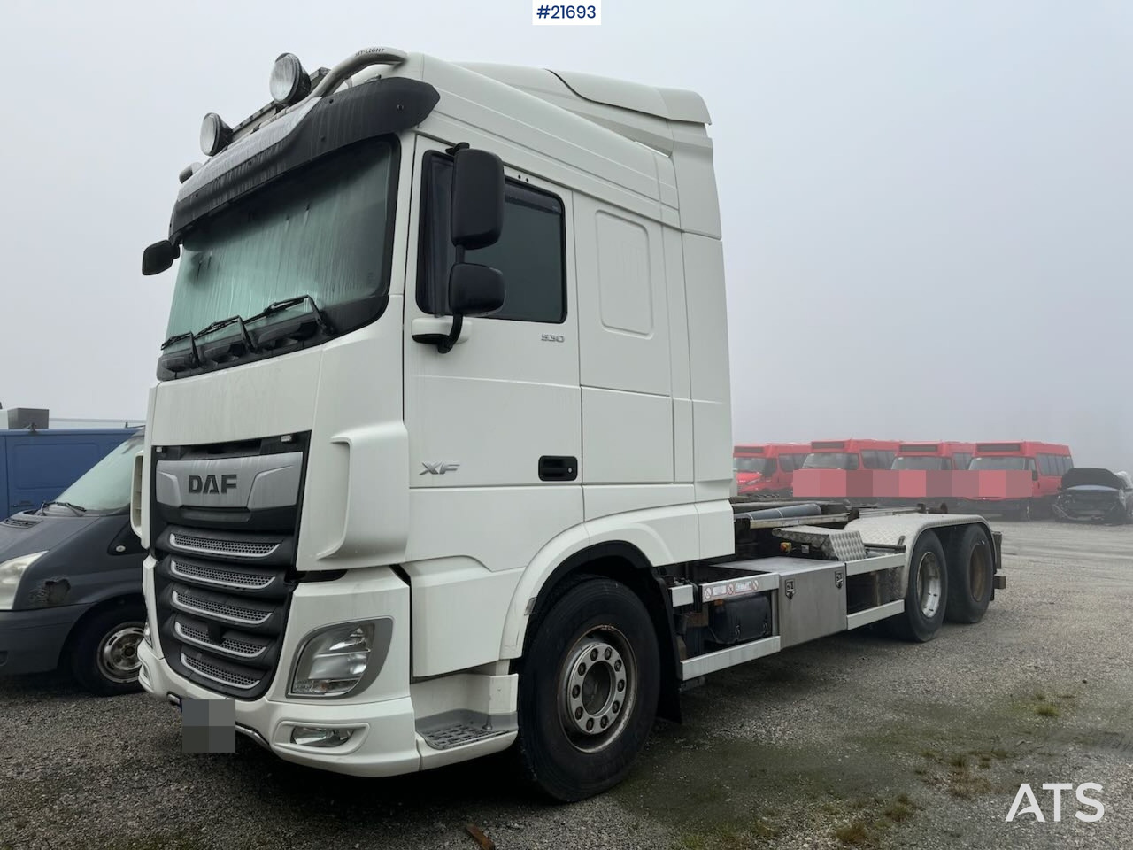 DAF XF 530 6x2 Krokbil m/ VDL Krok - Camión multibasculante: foto 2 DAF XF 530 6x2 Krokbil m/ VDL Krok - Camión multibasculante: foto 2