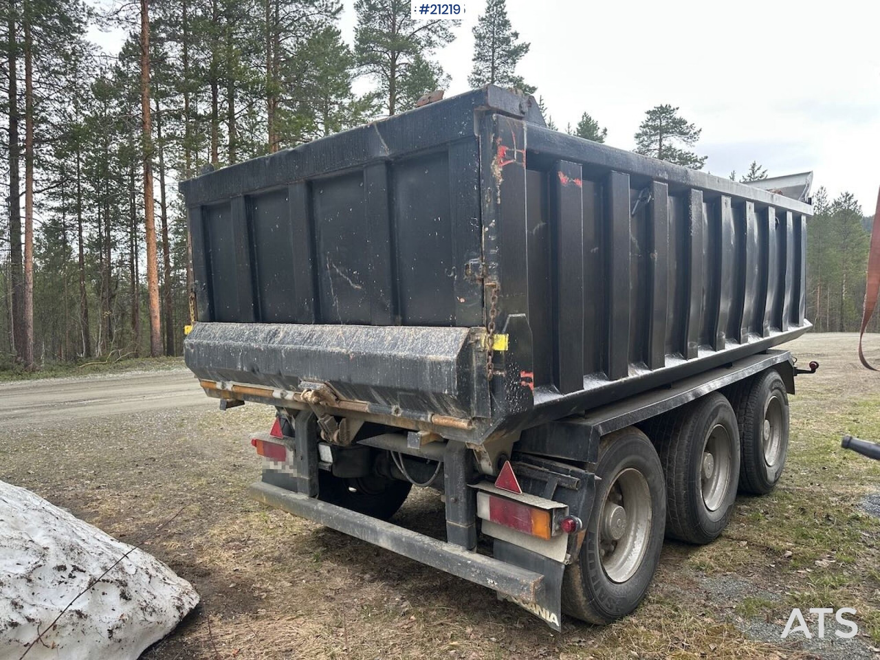 Engen Trippelkjerre - Remolque volquete: foto 5 Engen Trippelkjerre - Remolque volquete: foto 5