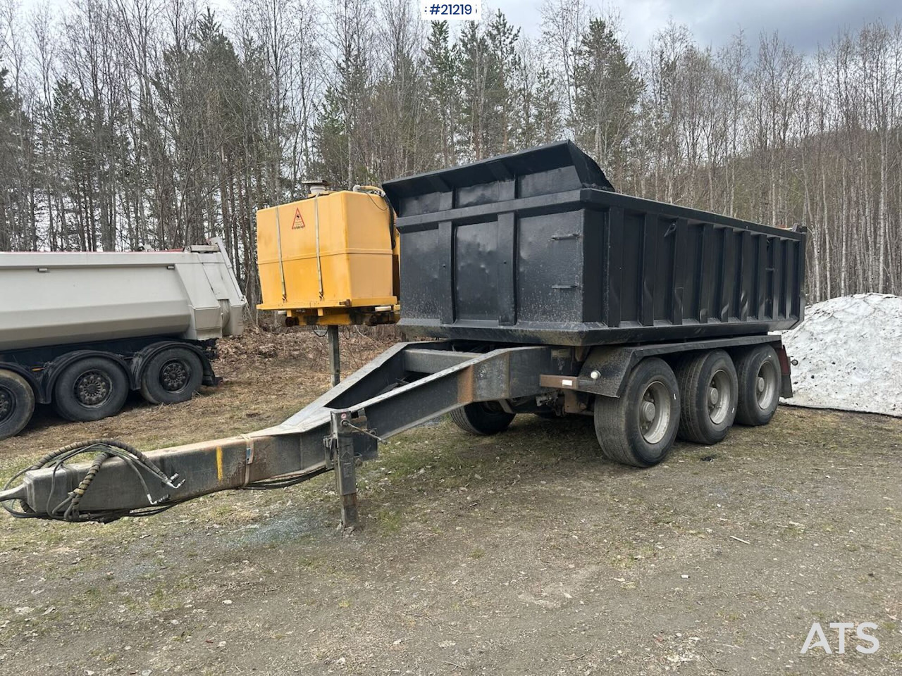 Engen Trippelkjerre - Remolque volquete: foto 2 Engen Trippelkjerre - Remolque volquete: foto 2
