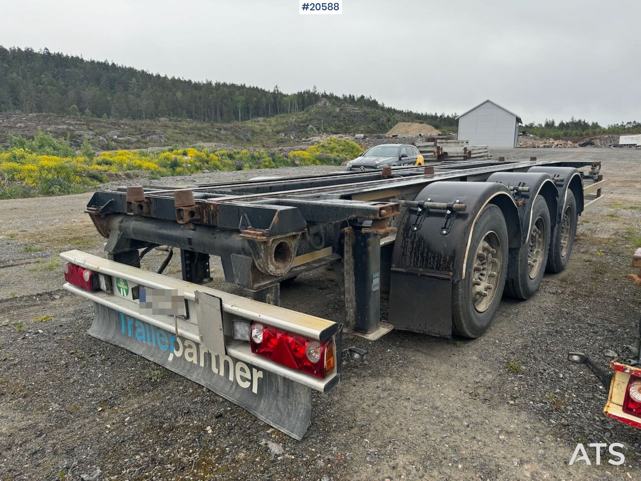 F.A.G 2015 F.A.G Containerkjerre – med tipp - Remolque portacontenedore/ Intercambiable: foto 5 F.A.G 2015 F.A.G Containerkjerre – med tipp - Remolque portacontenedore/ Intercambiable: foto 5