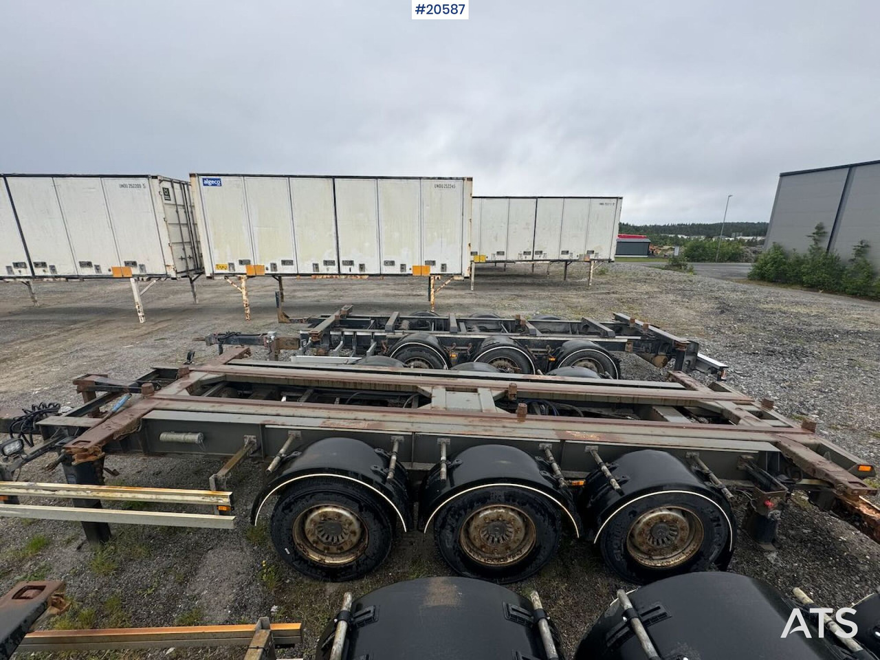 F.A.G 2015 F.A.G Containerkjerre – med tipp - Remolque portacontenedore/ Intercambiable: foto 2 F.A.G 2015 F.A.G Containerkjerre – med tipp - Remolque portacontenedore/ Intercambiable: foto 2