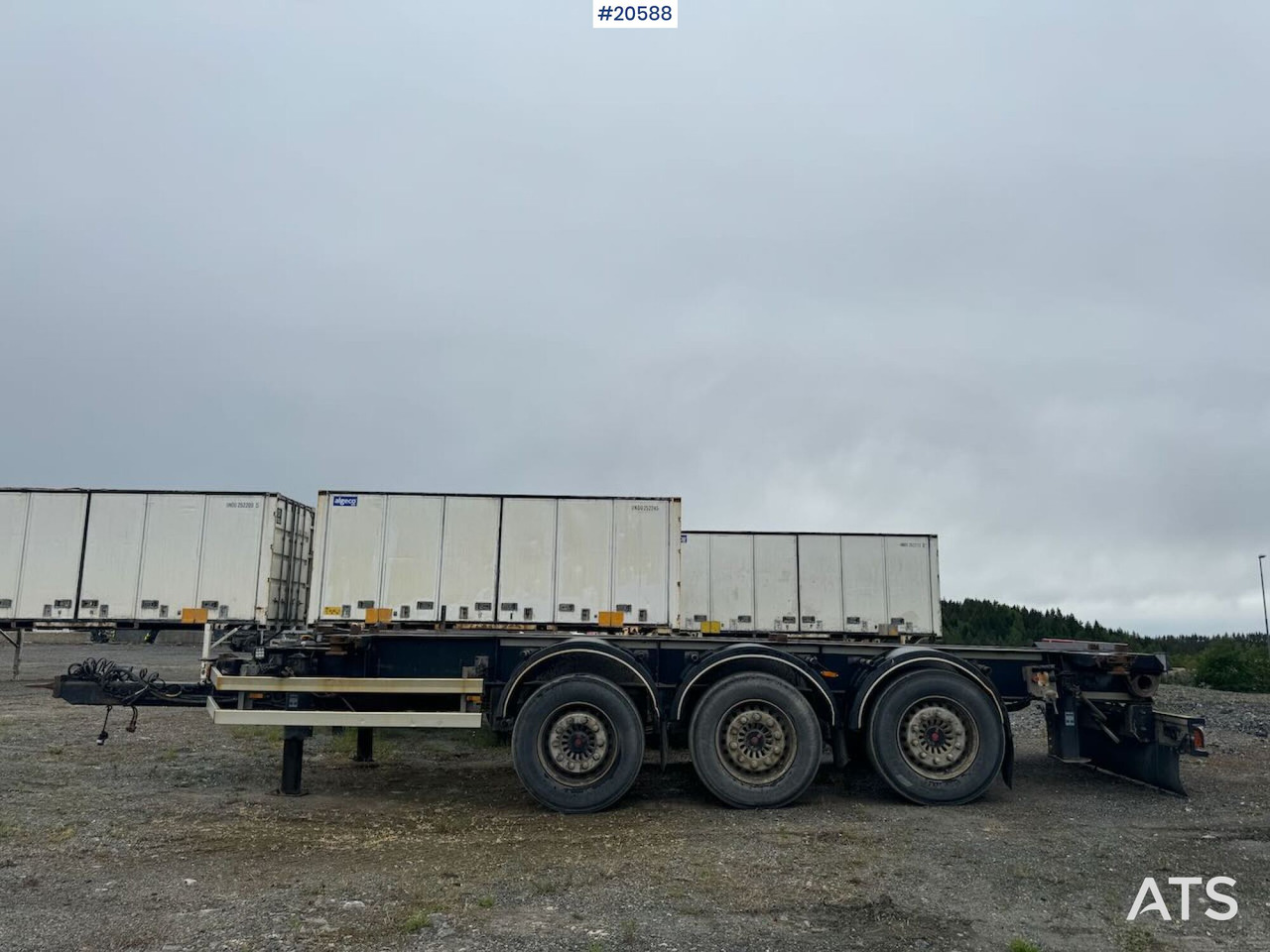 F.A.G 2015 F.A.G Containerkjerre – med tipp - Remolque portacontenedore/ Intercambiable: foto 2 F.A.G 2015 F.A.G Containerkjerre – med tipp - Remolque portacontenedore/ Intercambiable: foto 2