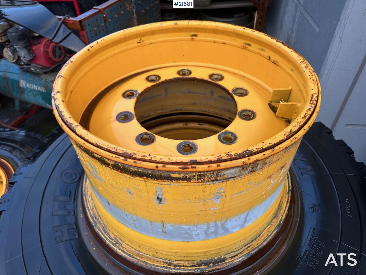 Hilo Dekkene har stått på en Volvo L60E - Neumáticos y llantas para Maquinaria de construcción: foto 4 Hilo Dekkene har stått på en Volvo L60E - Neumáticos y llantas para Maquinaria de construcción: foto 4