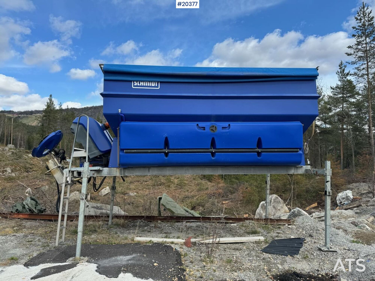 Schmidt 2005 Schmidt Stratos B120 Saltspreder - Implemento para Camión: foto 2 Schmidt 2005 Schmidt Stratos B120 Saltspreder - Implemento para Camión: foto 2