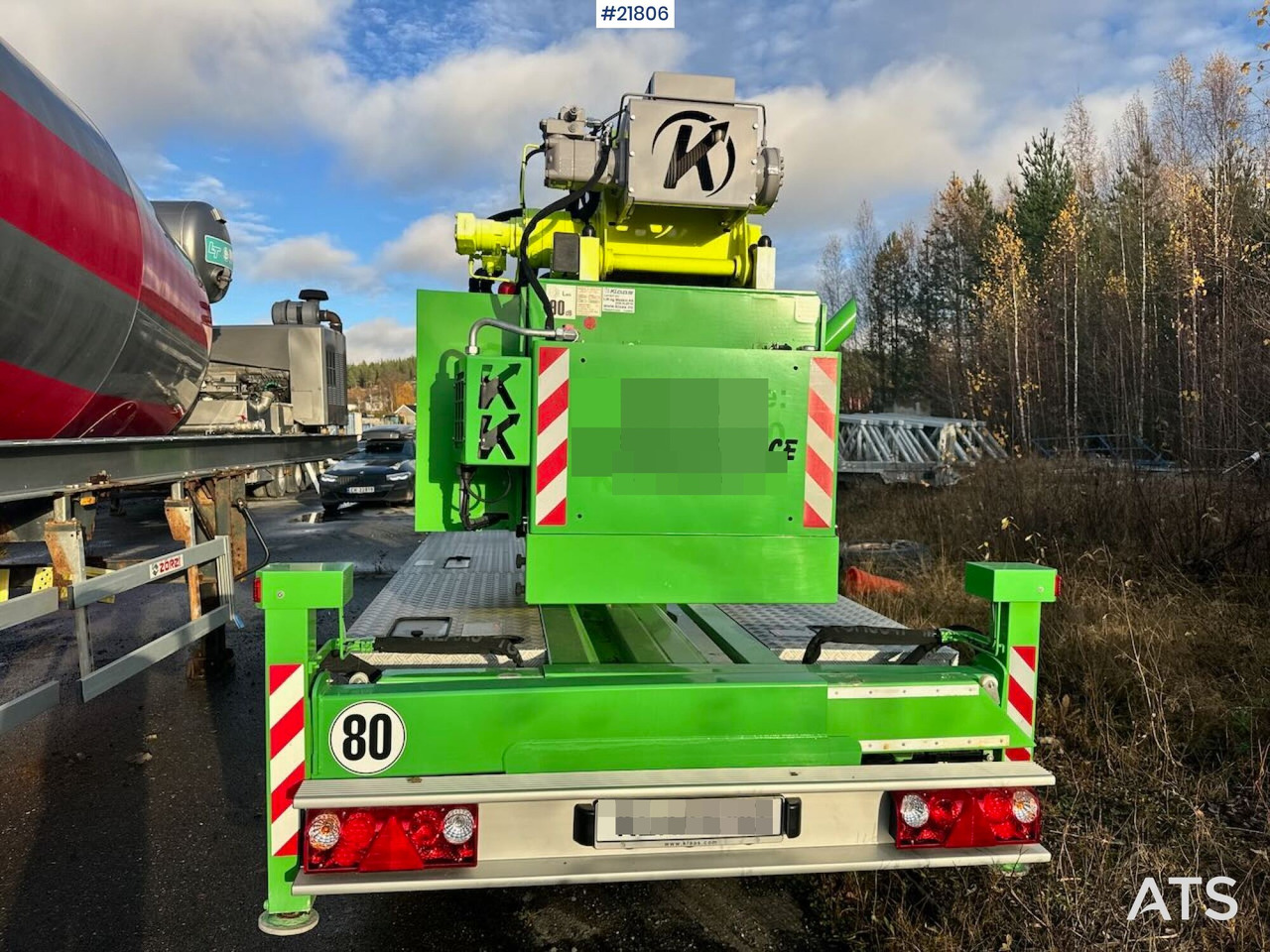 Klaas K21-30 Byggekran. 340 timer! - Grúa automontante: foto 4 Klaas K21-30 Byggekran. 340 timer! - Grúa automontante: foto 4