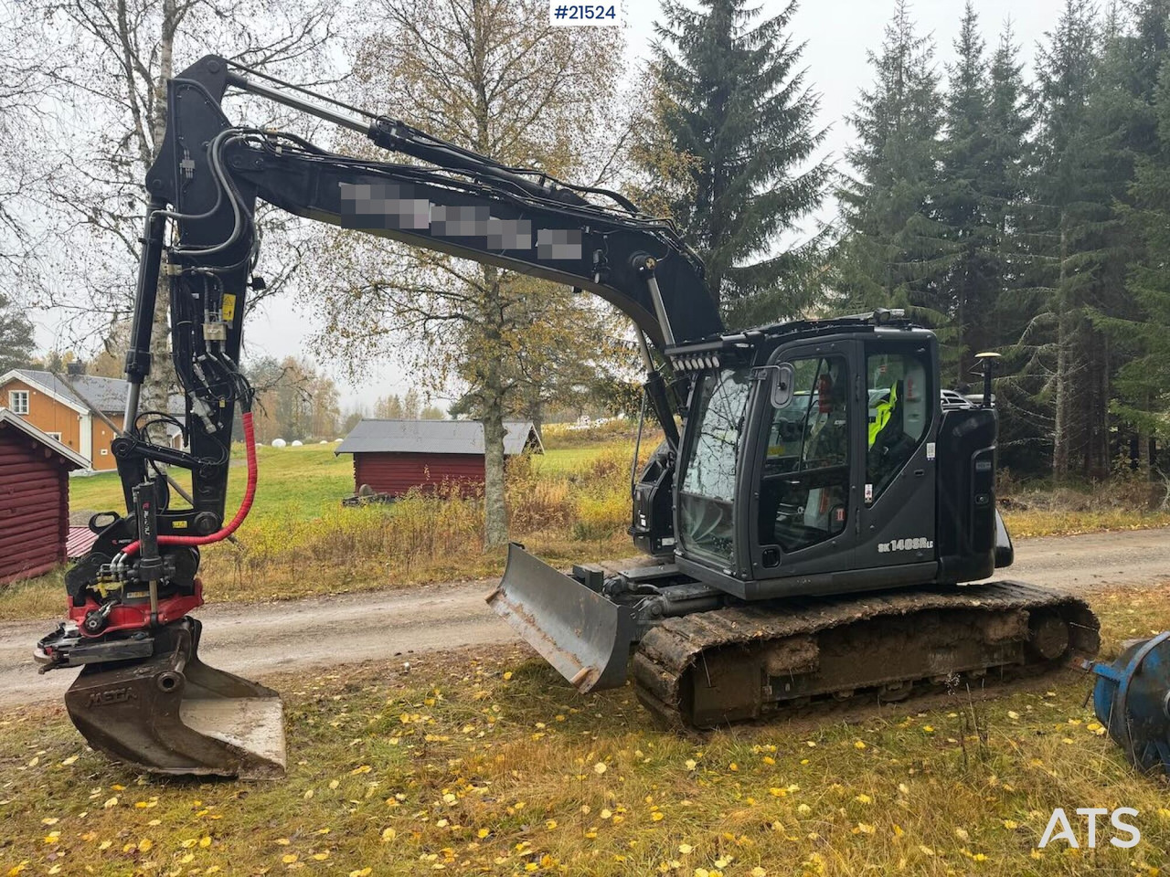 Kobelco SK140SRLC - Excavadora de cadenas: foto 3 Kobelco SK140SRLC - Excavadora de cadenas: foto 3