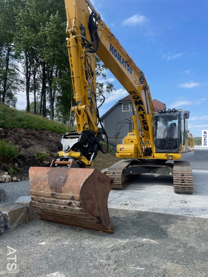 Komatsu PC210LC-11 m/Graveskuffe, pusseskuffe, rototilt og Leica gps - Excavadora de cadenas: foto 1 Komatsu PC210LC-11 m/Graveskuffe, pusseskuffe, rototilt og Leica gps - Excavadora de cadenas: foto 1