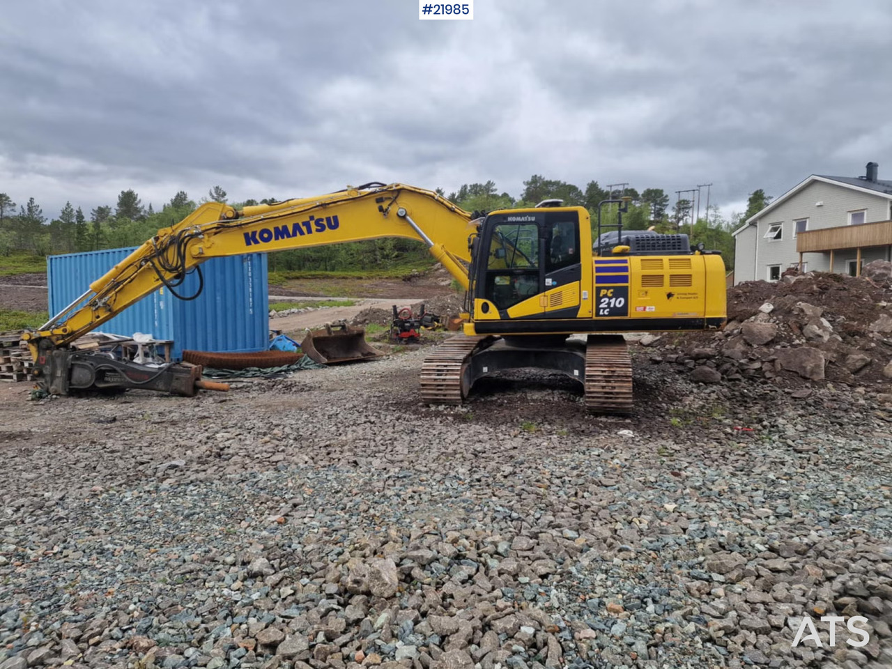 Komatsu PC210LC - Excavadora de cadenas: foto 1 Komatsu PC210LC - Excavadora de cadenas: foto 1