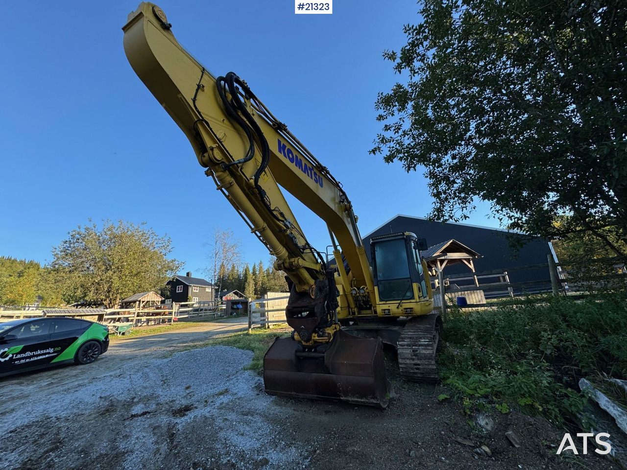 Komatsu PC228 m/ pusseskuffe og rotortilt! - Excavadora de cadenas: foto 3 Komatsu PC228 m/ pusseskuffe og rotortilt! - Excavadora de cadenas: foto 3