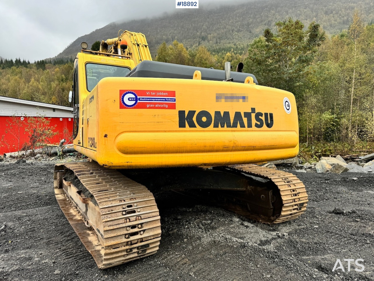 Komatsu PC240LC-6K Beltegraver m/ Graveskuffe - Excavadora: foto 4 Komatsu PC240LC-6K Beltegraver m/ Graveskuffe - Excavadora: foto 4